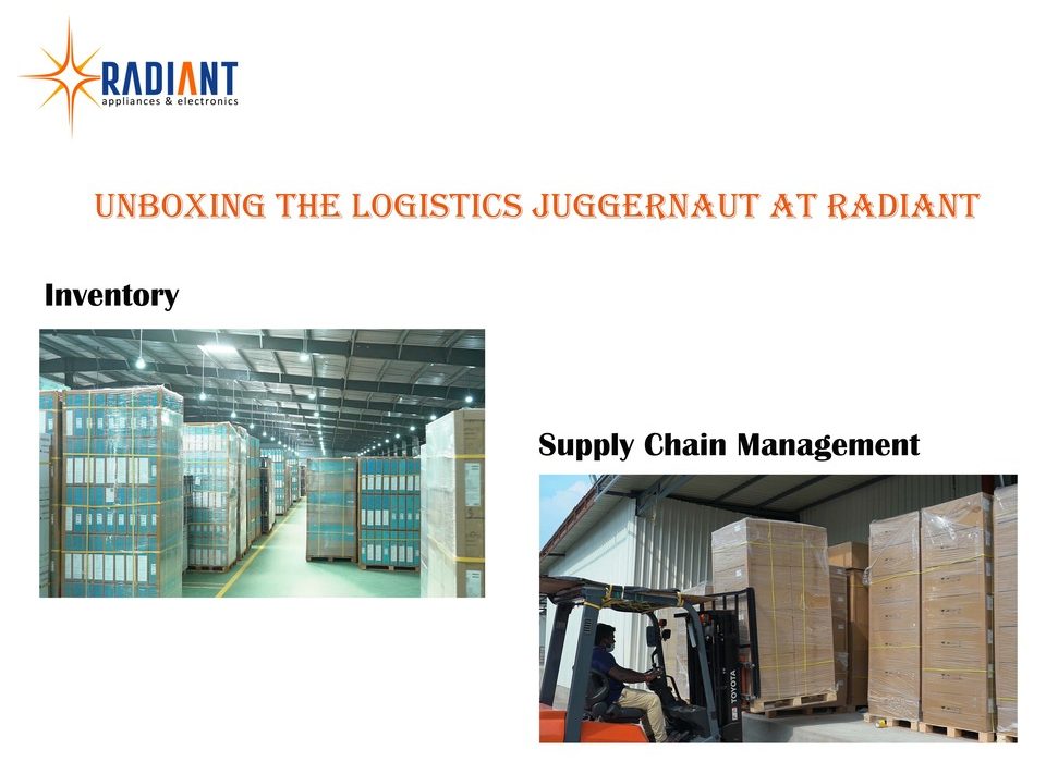 RadiantLogisticsSupply Chain ManagementMaterial ManagementSupply Ecosystems